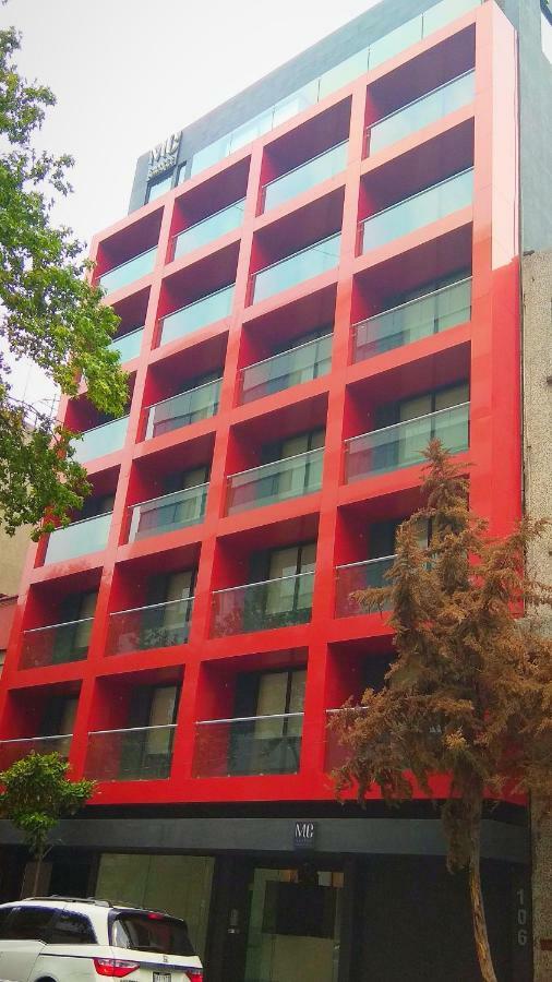 Mc Suites Cidade do México Exterior foto The Red Cube